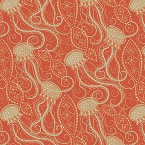 Jellyfish Lace - Coral Pink