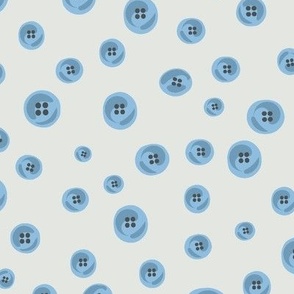 blue buttons sewing room wallpaper button fabric