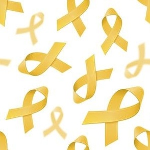 Sarcoma Bone Cancer, Yellow Cancer Ribbon Cancer Awareness