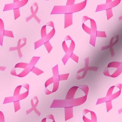 Pink Cancer Ribbon Breast Cancer Awareness Pink BG, Breast Cancer Pink Ribbon