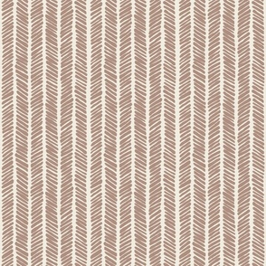 Hand Drawn Doodle Herringbone Stripes, Redend Point and Blank Canvas (Small Scale)