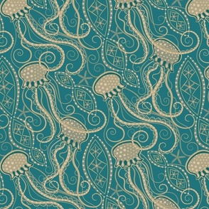 Jellyfish Lace - Turquoise
