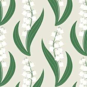 Lily of the Valley — Neutral Background