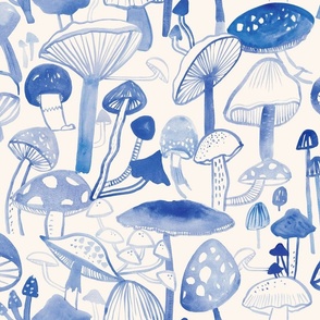 Blue Skies and Mushrooms