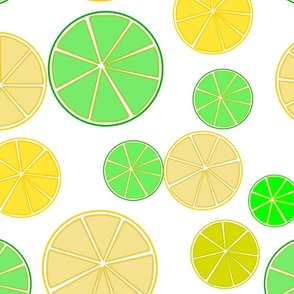 Sliced Lemons and Limes