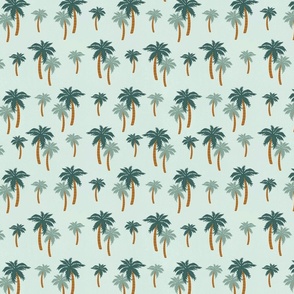 Palm Trees - Green - Large 10.5x10.5