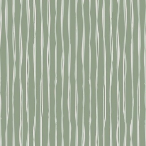 Light Stripes Sage Green Collection