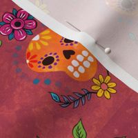 Floral Mexican Sugar Skull