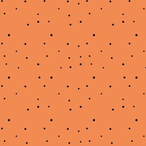 Little dots orange 