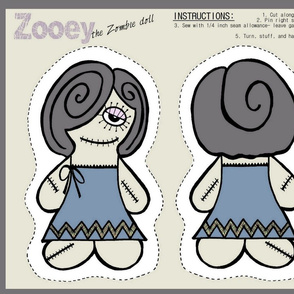 Zooey the Zombie Doll