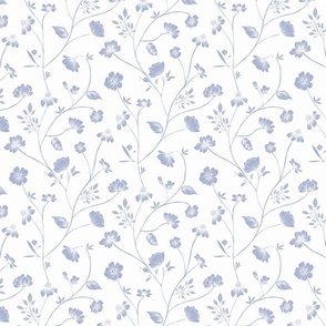Petite Florals - Lavender Wash