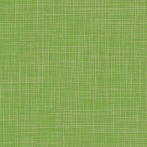 linen solid grass green