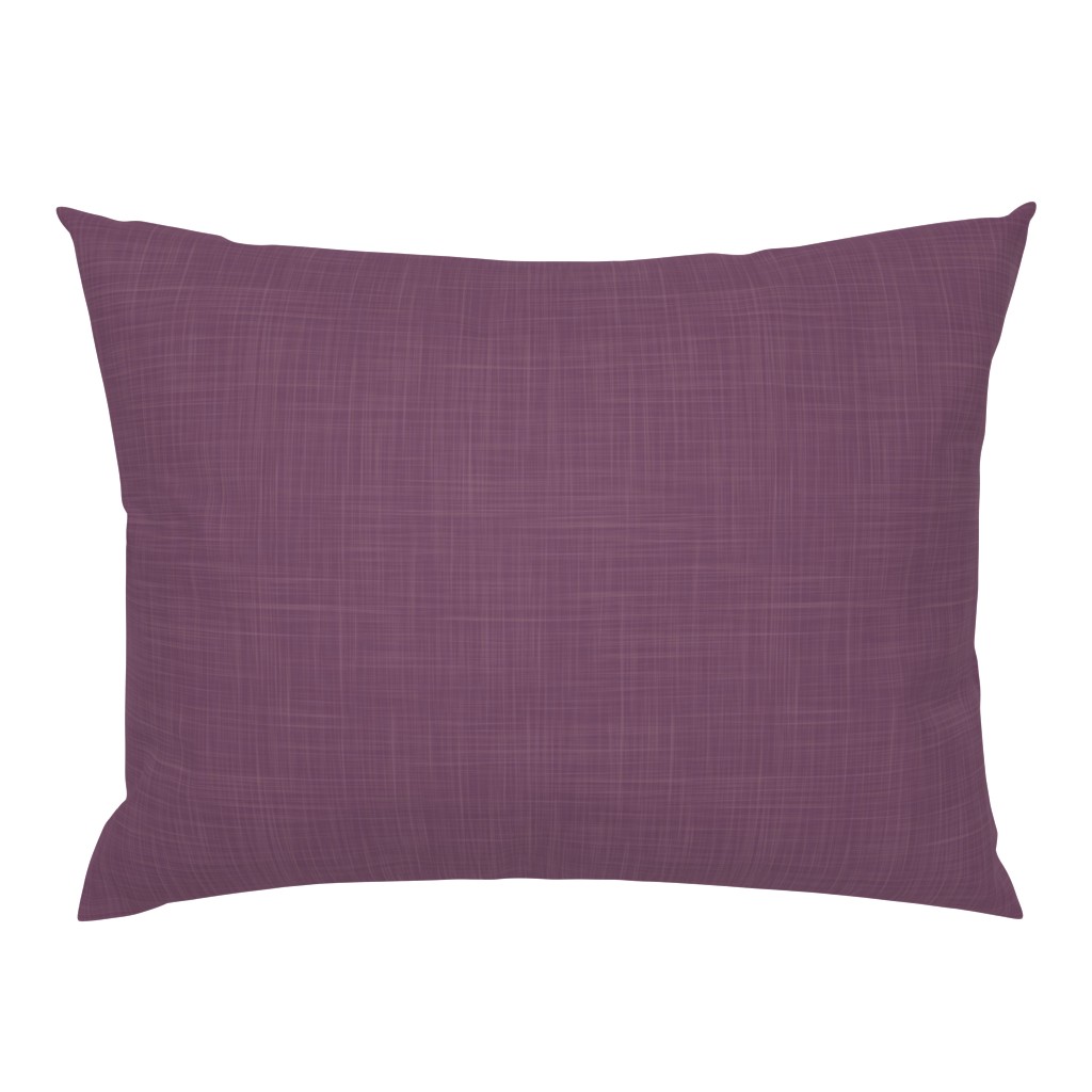 linen solid plum purple 