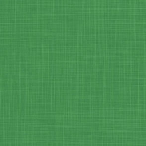 linen solid shamrock green 