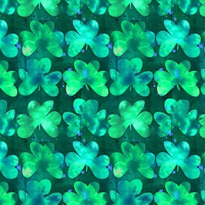 Saint Patrick's Day Shamrocks small scale