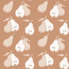 Beige pears