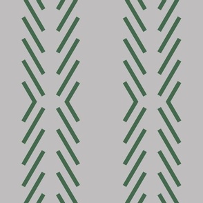 Cohesion 31-01: Herringbone Facade Seamless Pattern (Green, Gray)