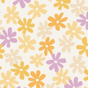 Fleur Flowers in Lavender and Yellow copy