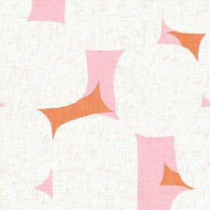 Retro Mod Marshmallows M+M Tangerine Cotton Candy Jumbo by Friztin
