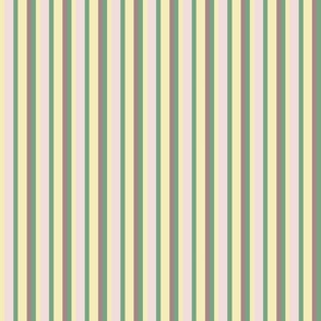Traditional Stripe Pink.Yellow.Green. sml