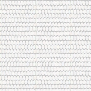 Coastal white modern abstract dots on a gray background