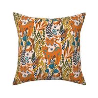 Orange cat country meadow (Small)