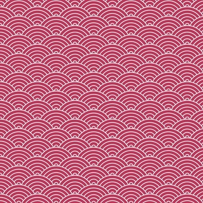 Viva Magenta Japanese Waves - Medium (2023 COTY Collection)