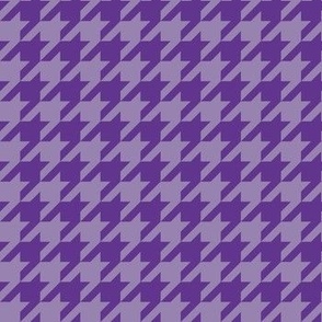 Houndstooth purple minimalist pattern