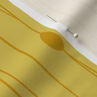 Entangled - Geometric Lines Tonal Yellow - Large Scale