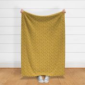 (small scale) Rosie - Cute -  yellow  polka dots - LAD23