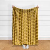 Cute Rosie -  yellow  polka dots - LAD23