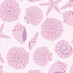 Pink Sea Shells - Jumbo