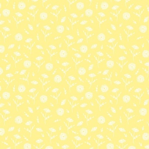Daisy Stem in Yellow