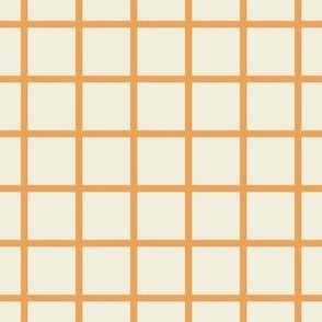 Grid check - Orange