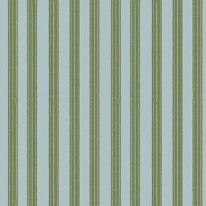 Green and Blue Stripes, Boys Room, Small, Texture, Artichoke Green and Light Blue