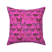 Butterfly Love - Hot Pink Edition - X Small Scale 