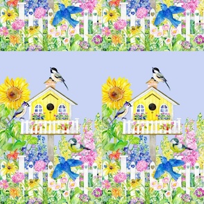 My Yellow birdhouse