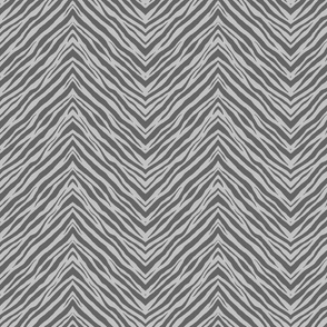 Gray zebra 8x8