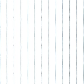 6" Watercolor stripes in blue gray - vertical