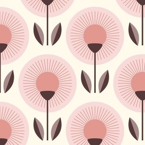 2725 A Medium - midcentury flowers