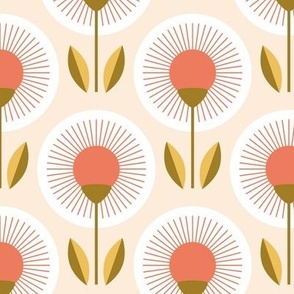 2725 F Medium - midcentury flowers