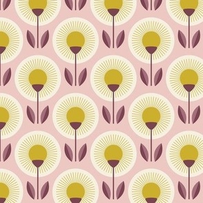 2725 H Small - midcentury flowers