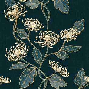 Chrysanthemum Nouveau {Blue Muted 7476} jumbo