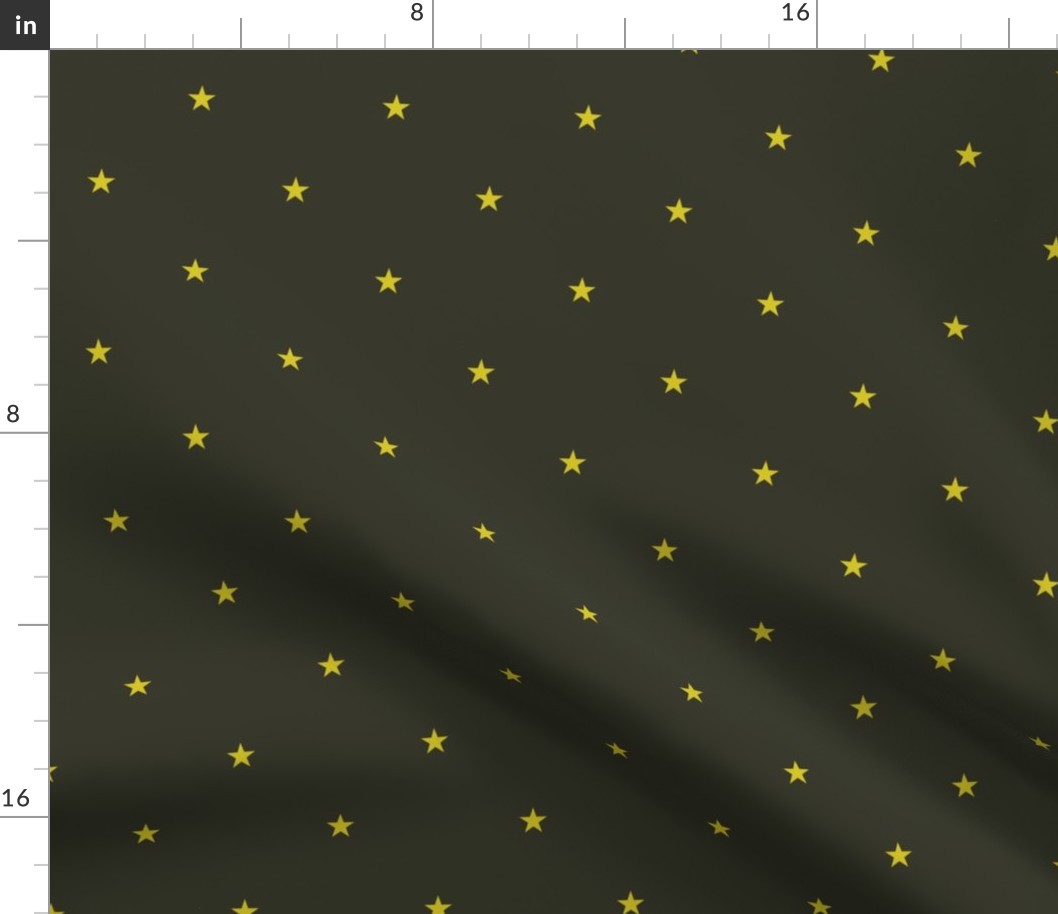 Star quilts- chartreuse yellow green star black  (smaller)