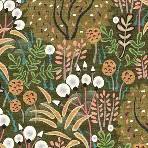 Wild Garden Tapestry 2 Large
