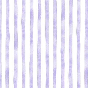 Softly Stripes in Lavender    |    Large Scale