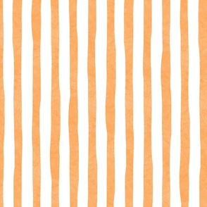 Sunset Stripe in Orange   |    Large Scale