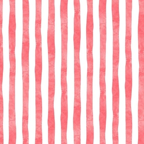 Seaside stripes in Red  |   Large Scale