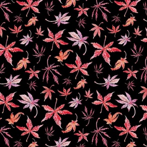 Japanese Maple Leaves - 50% Scale
