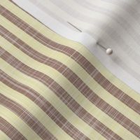 east fork butter with brown quarter inch stripe with linen texture